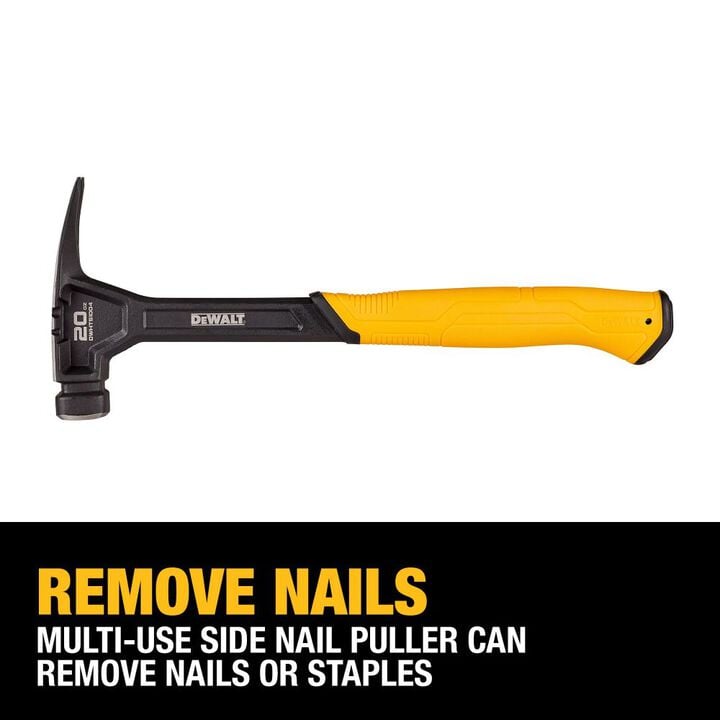 DEWALT 20 Oz Rip Claw Steel Hammer, large image number 3