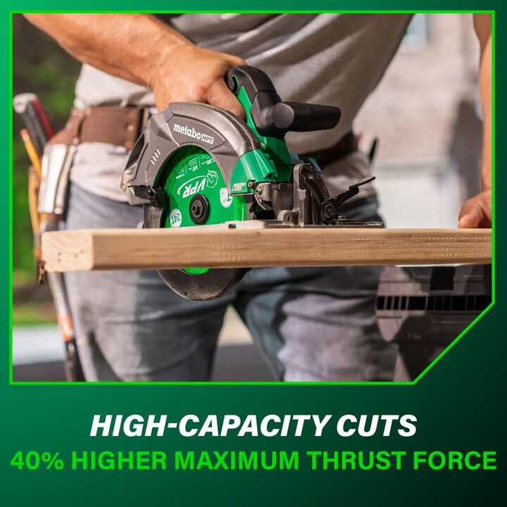 Metabo HPT 18V MultiVolt 7-1/4 Inch Cordless Circular Saw (Bare Tool), large image number 9