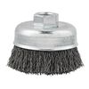 Milwaukee 3 In. Brush Crimp Style Cup, small