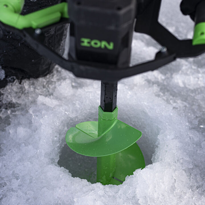 Ion Ice Auger Alpha Poly 8in (2Bat), large image number 3
