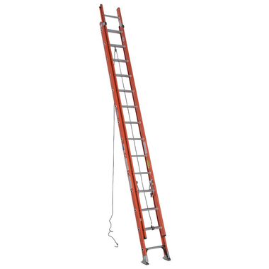 Werner 28 Ft. Type IA Fiberglass Extension Ladder, large image number 0