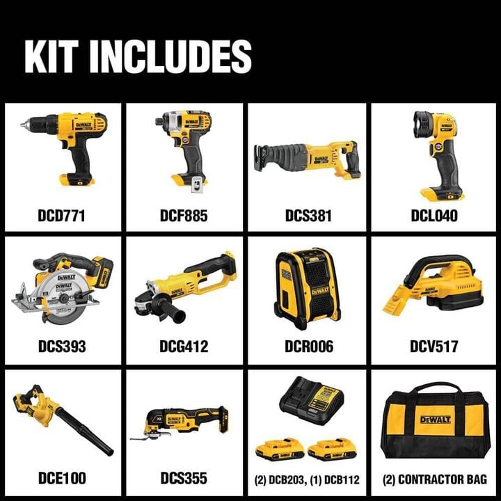 DEWALT 20V MAX 10 Tool Combo Kit, large image number 5