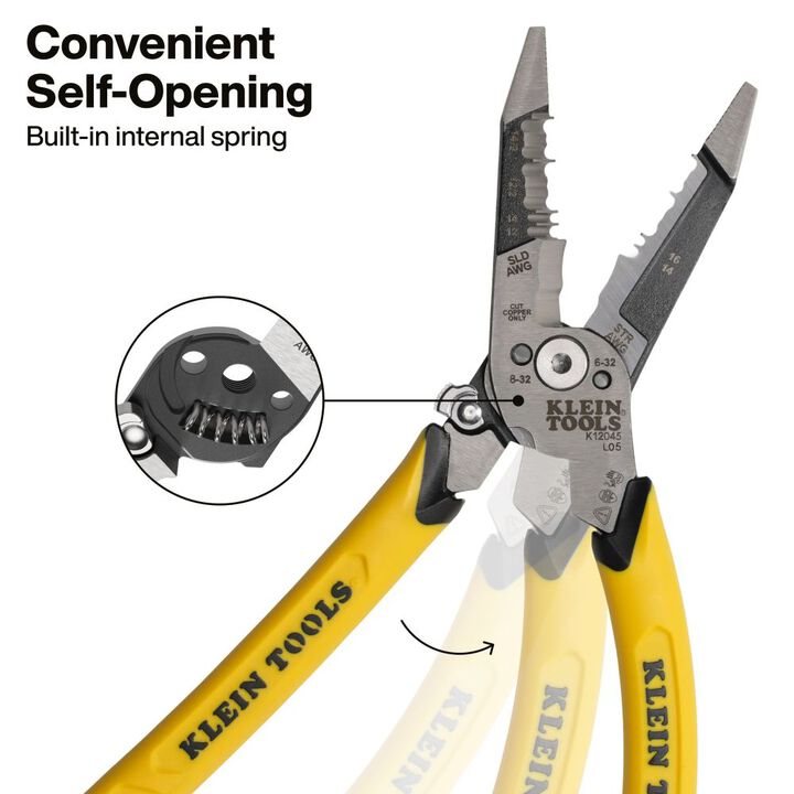Klein Tools Slim Forged Dual NM Cable Stripper and Cutter, large image number 4