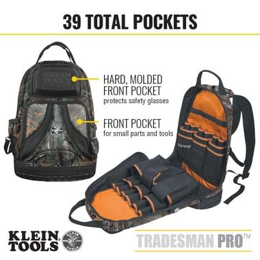 Klein Tools Limited Edition Tradesman Pro Organizer Camo Backpack, large image number 5