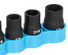 Spyder 3/8 Inch Drive SAE/Metric Extractor Impact Socket Set with Adapter, 6 Pieces, small image number 5