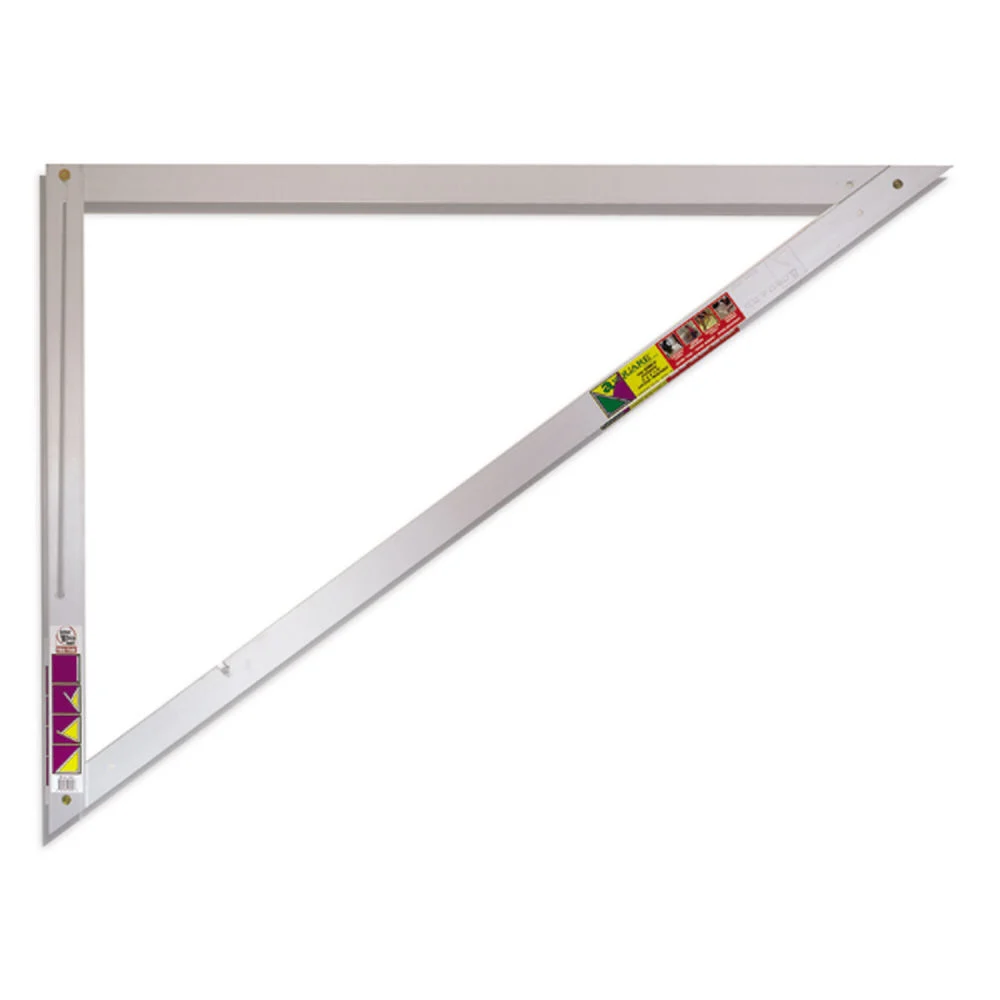 C H Hanson 3 Ft. x 4 Ft. x 5 Ft. Heavy Duty Aluminum 90 Folding Layout a Square, large image number 1