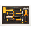 GEARWRENCH 5 Pieces Mixed Hammer Set in Foam Tray, small image number 1