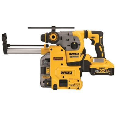 DEWALT 20V MAX XR 1-1/8in SDS Plus Rotary Hammer Kit with Dust Collection, large image number 0