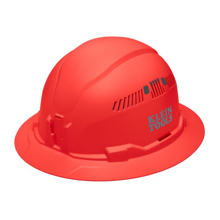 Klein Tools Full Brim Vented Hard Hat Orange