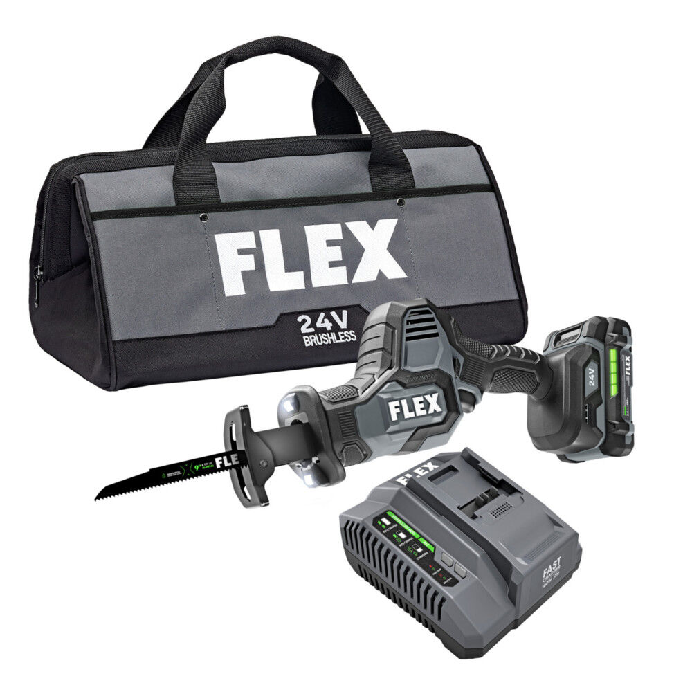 FLEX 24V Reciprocating Saw One Hand Kit - FX2241-1A