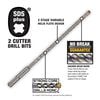 DEWALT 1/4 In. x 2 In. x 4 In. Rock Carbide SDS+ Hammer Bit, small image number 1