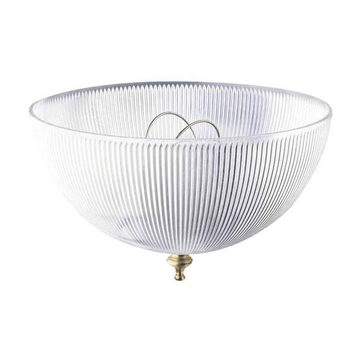 Westinghouse Dome Shape Clear Acrylic Lamp Clip On Shade 1 Pack, large image number 1