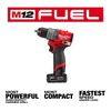 Milwaukee M12 FUEL 1/2inch Hammer Drill/Driver Kit, small image number 3