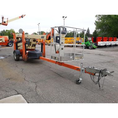 JLG Tow-Pro T500J 50 ft Electric Towable Boom Lift - Used 2016, large image number 2
