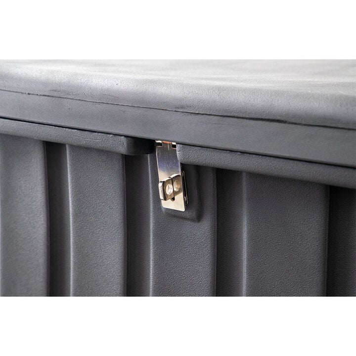 Buyers Products Company 23Hx25Dx77W Inch Black Poly Multipurpose Chest, large image number 3