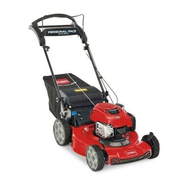 Toro Personal Pace Auto Drive Lawn Mower with Bagger 22in, large image number 0
