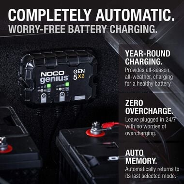 Noco Battery Charger 12V 2 Bank 10A On Board, large image number 5