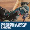 Bosch Starlock Oscillating Multi-Tool Delta Sanding Pad, small image number 5
