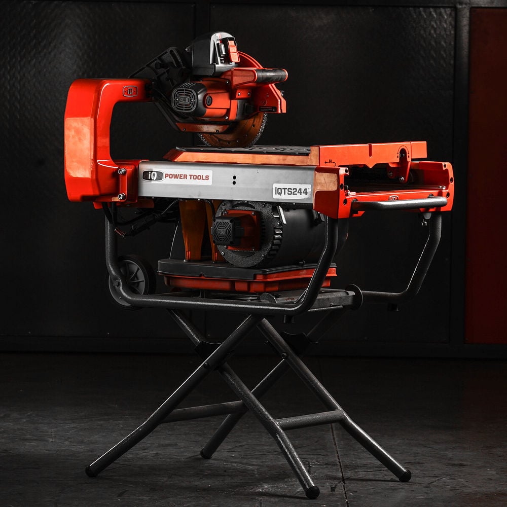 iQ Power Tools iQTS244 10 Inch Dry Cut Tile Saw with Integrated Dust Control, large image number 7