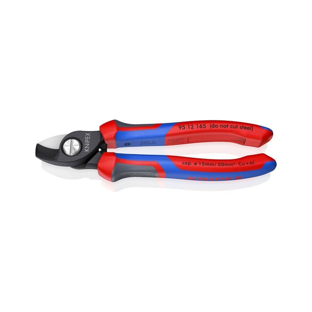 Knipex 6-1/2 Inch Steel Cable Shear with Comfort Handle, large image number 2