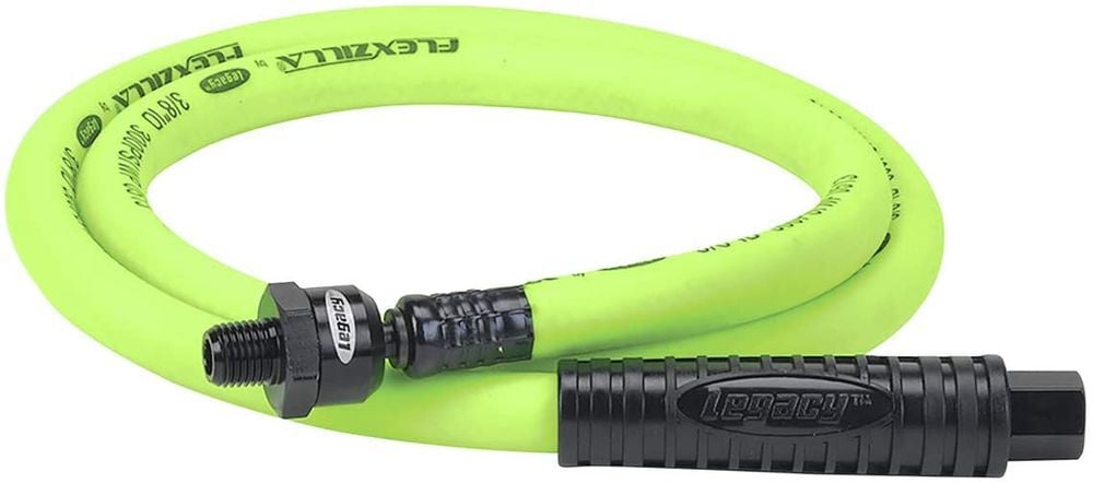 Legacy Whip Hose with 1/4 In. MNPT Ball Swivel x 1/4 In. FNPT Fittings, large image number 1