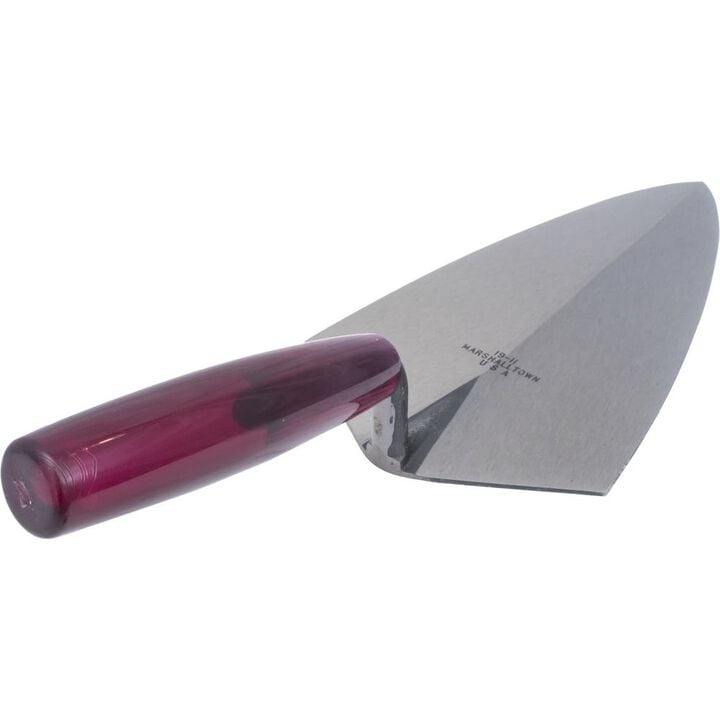 Marshalltown 12 Inch x 6 Inch Steel Blade Brick Trowel with Plastic Handle, large image number 6