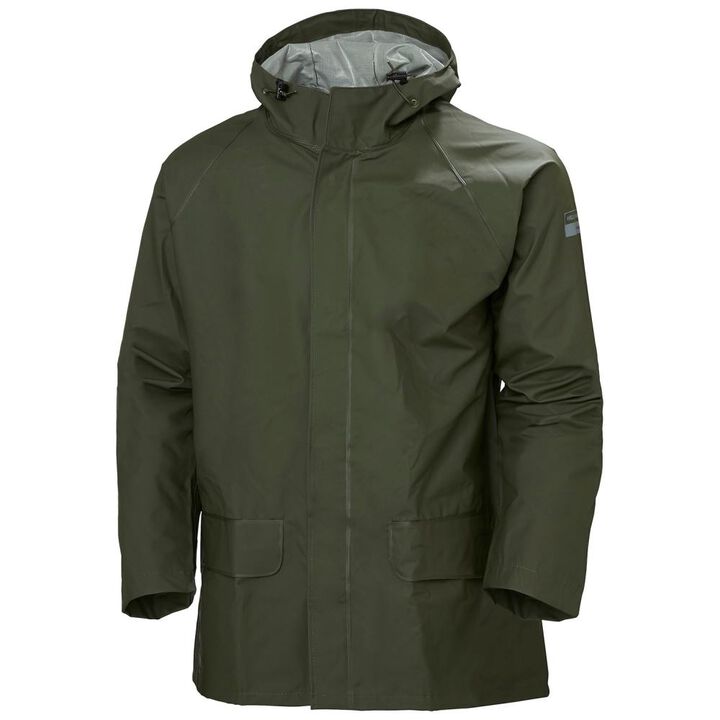 Helly Hansen Mandal Polyester Rain Jacket, swatch