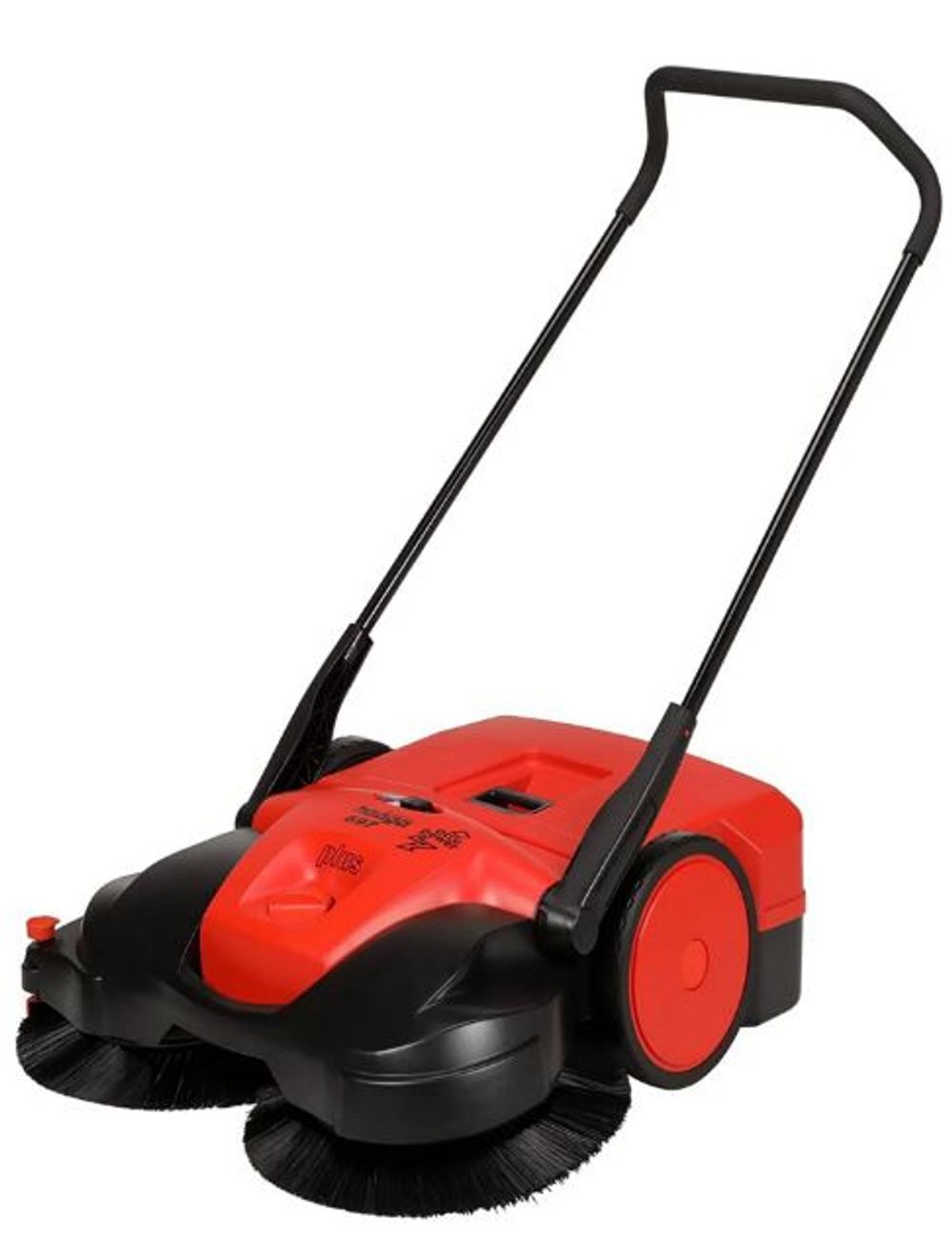 Haaga 38 inch Triple Brush Battery Powered Push Sweeper, large image number 1