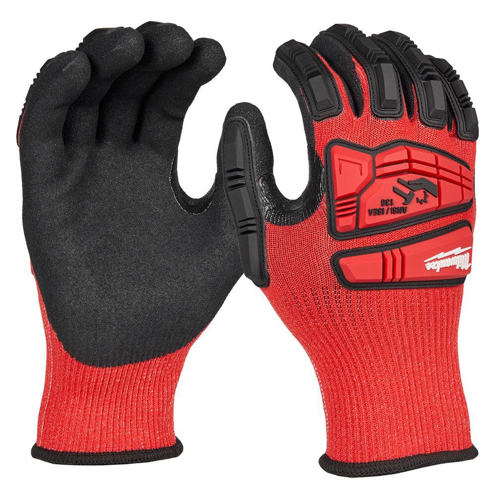 Milwaukee Impact Cut 3 Nitrile Dip Glove, large image number 1