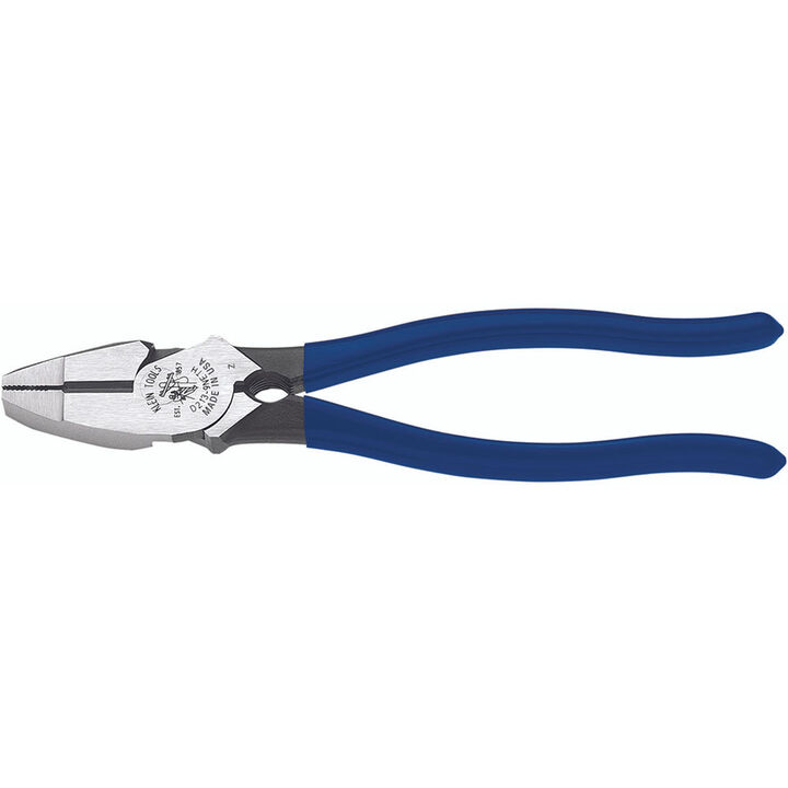 Klein Tools Linemans Pliers Bolt Thread Hold 9in