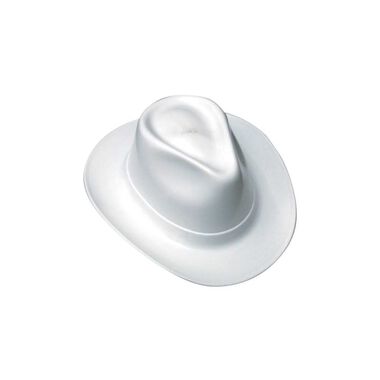 Occunomix Hard Hat White Vulcan Cowboy Style One Size Fits Most, large image number 0