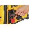 DEWALT 8 1/4in Compact Jobsite Table Saw with Rolling Stand Bundle, small
