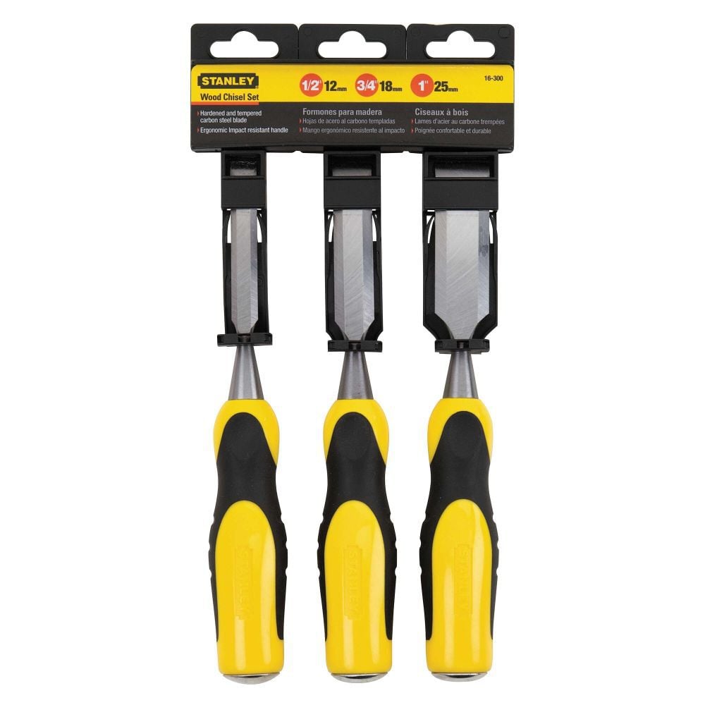 Stanley 3 Piece Chisel Set, large image number 3