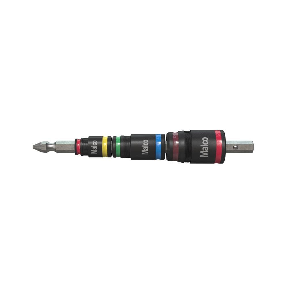 Malco Products 7-in-1 C-RHEX Flip Bit Socket Set, #2
