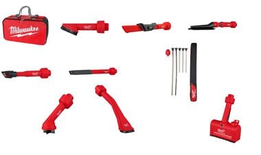 Milwaukee M12 AIR-TIP Vacuum Tool Accessories Auto Detailing Bundle (Bare Tool)