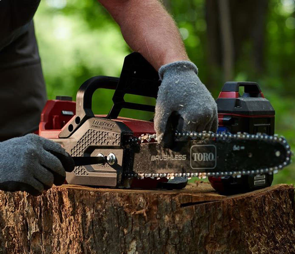 16 inch battery chainsaw best sale