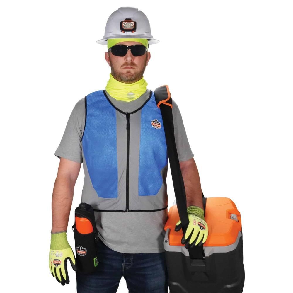 Ergodyne Chill Its 6667 Cooling Vest Blue Large, large image number 4