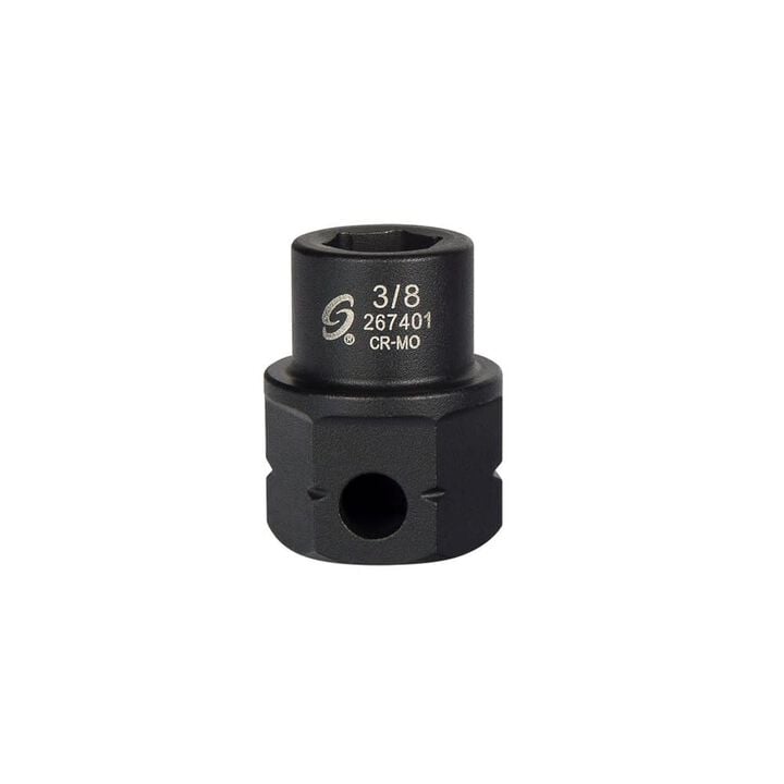 Sunex 3/8 Inch 1/2 Inch Drive Molybdenum Steel Low Profile Impact Socket, large image number 0