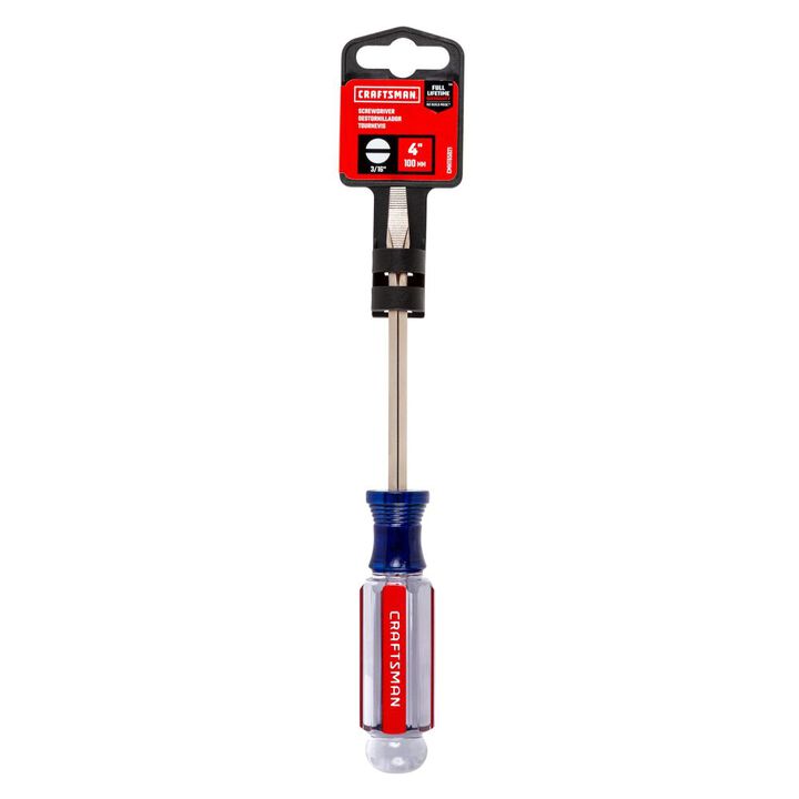 CRAFTSMAN 3/16 Inch x 4 Inch Slotted Acetate Screwdriver, large image number 2