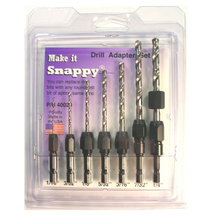 Make It Snappy Drill Bit Adapter Set 7pc, large image number 3