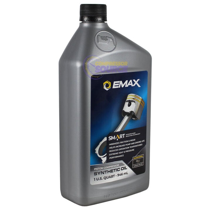 EMAX 1 Qt 30W Smart Synthetic Oil for Piston Air Compressor 12 Pack, large image number 5