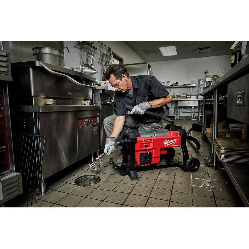 Milwaukee M18 FUEL Sewer Sectional Machine with Cable Drive Kit, large image number 19