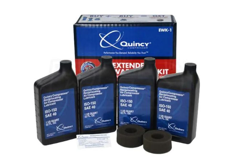 Quincy Extended Warranty & Maintenance Kit for Single Stage Compressors, large image number 1