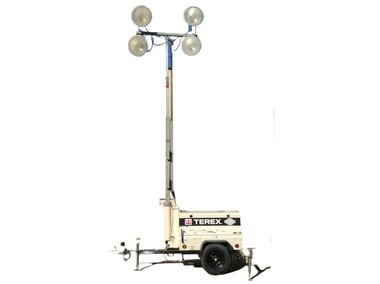 Terex AL4 8kW Compact Heavy-Duty Towable Light Tower - Used 2013