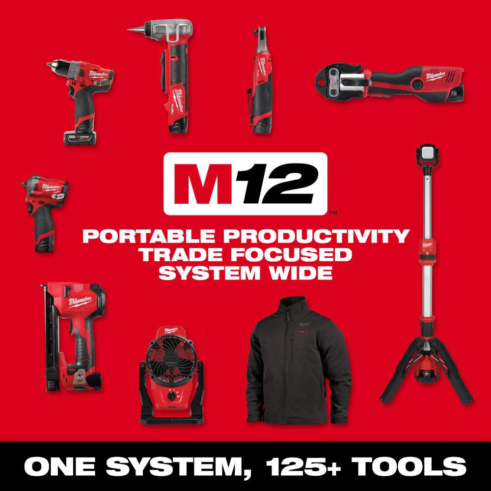 Milwaukee M12 Compact Inflator Kit 2475 21xc Sansujyuku sansujyuku.com