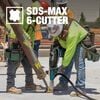 Makita 5/8in x 13in SDS MAX Bit 6 Cutter, small image number 3