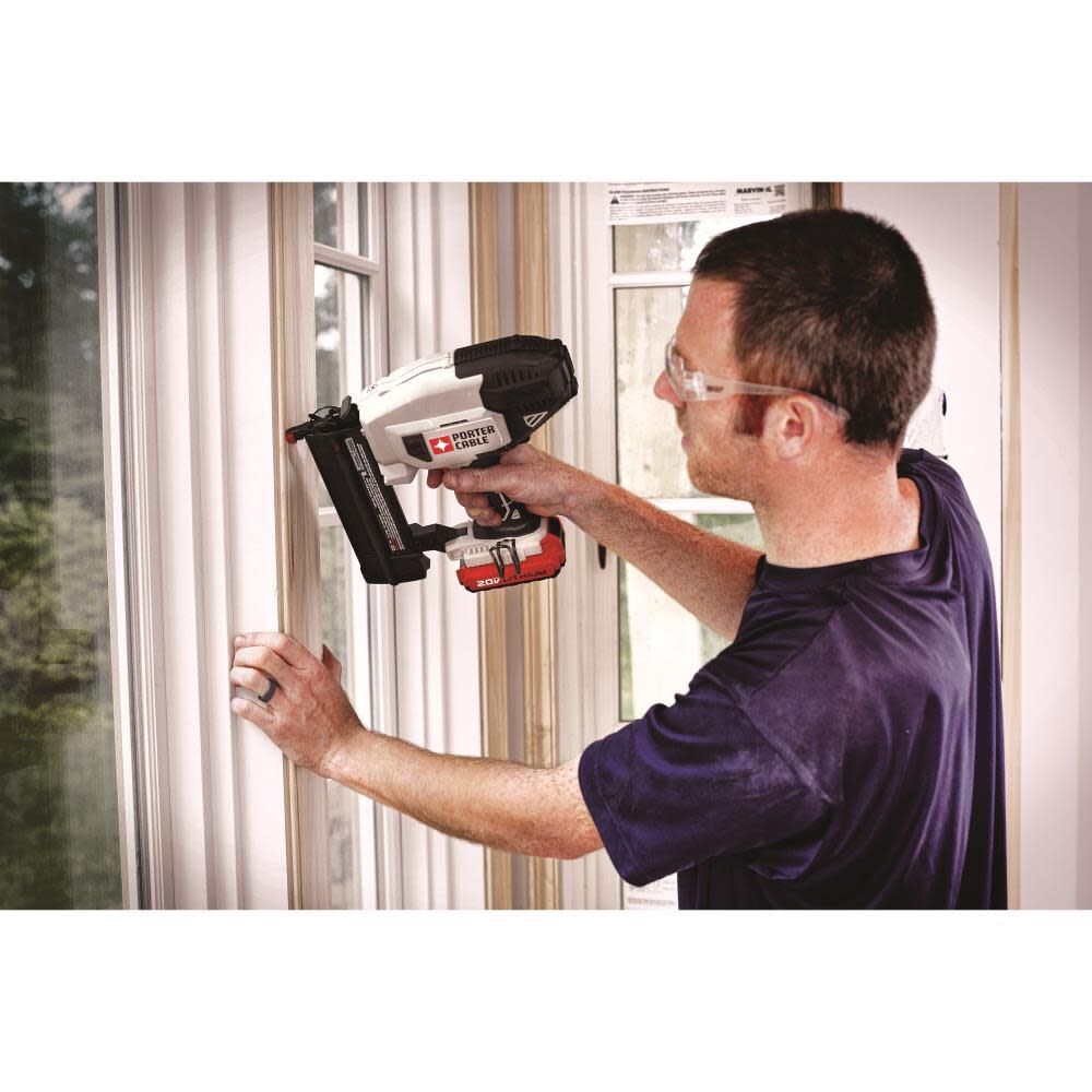Porter cable 20v sales nail gun