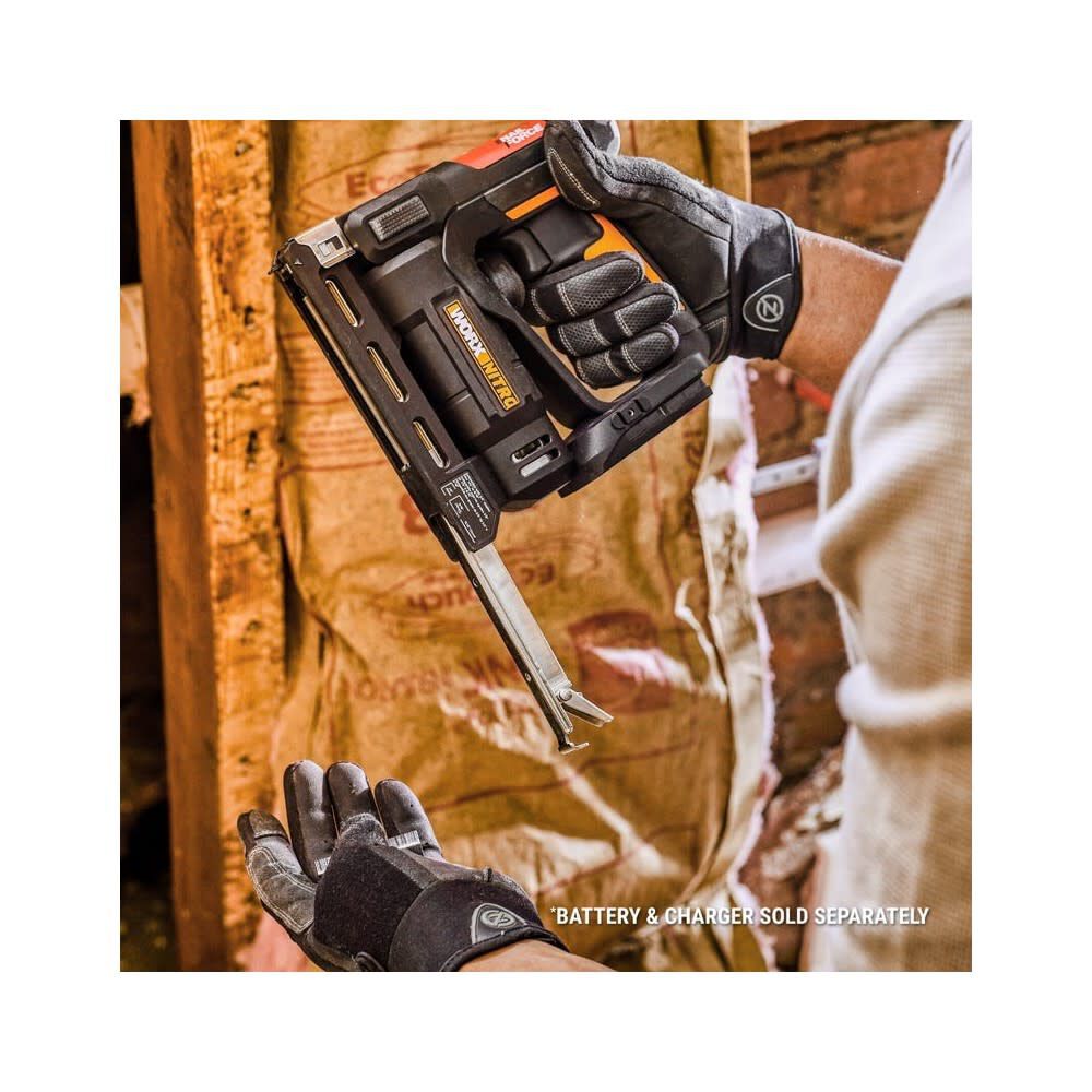 Worx 3/8 in 20V 2Ah Cordless Crown Stapler (Bare Tool), large image number 4