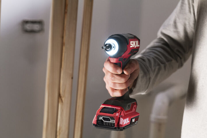 SKIL PWRCORE 20 Brushless 20V 1/4 Inch Hex Compact Impact Driver Kit, large image number 6