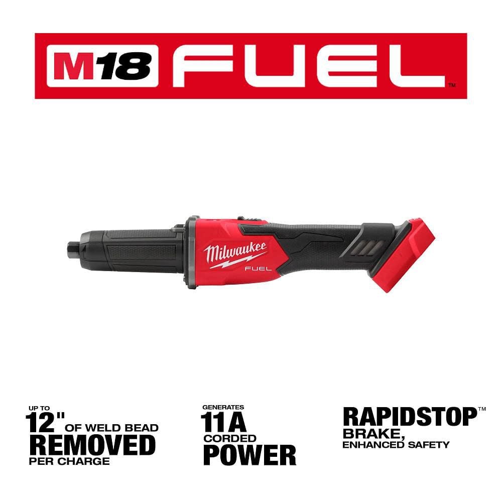 Milwaukee M18 FUEL Braking Die Grinder Slide Switch (Bare Tool), large image number 3